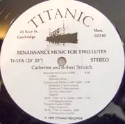 LP - Catherine Strizich And Robert Strizich - Renaissance Music For Two Lutes