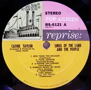 LP - Cathie Taylor - Cathie Taylor Sings Of The Land And The People