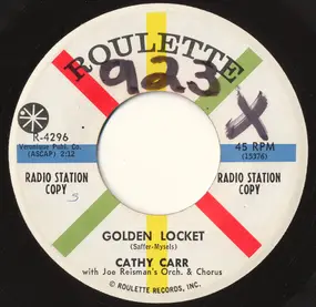 Cathy Carr - Golden Locket / I Want To Be Your Pet