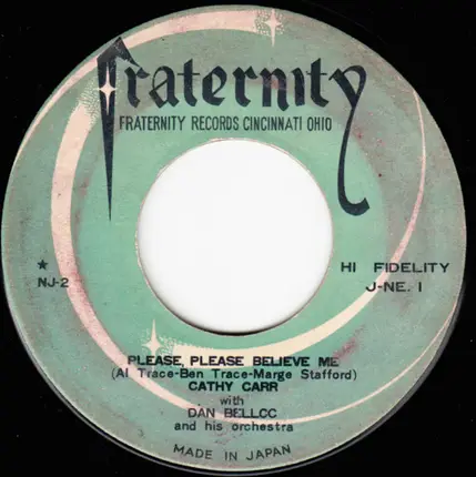 Cathy Carr - Ivory Tower / Please, Please Believe Me