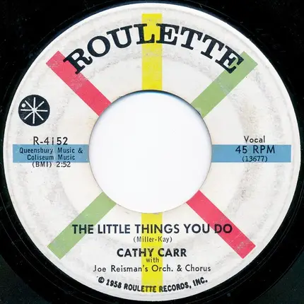 Cathy Carr - I'm Gonna Change Him
