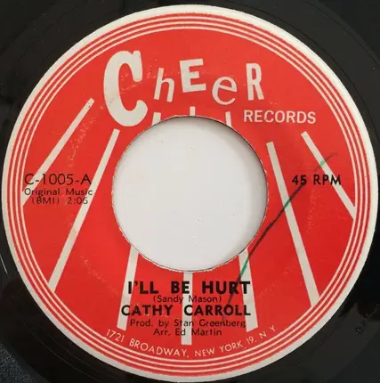 Cathy Carroll - I'll Be Hurt / There Must Be A Way
