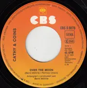 7inch Vinyl Single - Cathy & Coins - Over The Moon