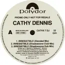 12inch Vinyl Single - Cathy Dennis - Irresistible