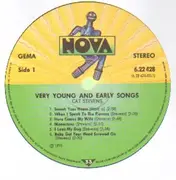 LP - Cat Stevens - Very Young And Early Songs