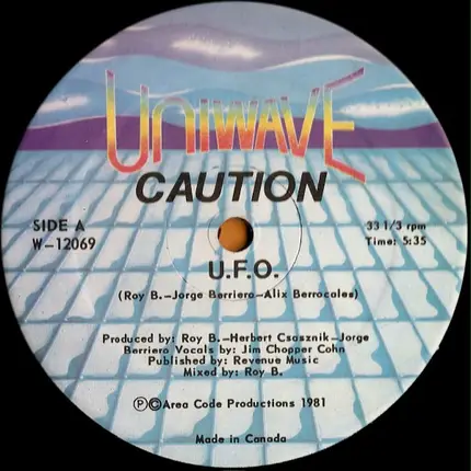 Caution - U.F.O.