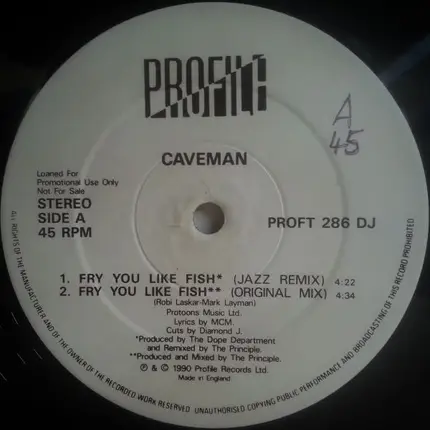 Caveman - Fry You Like Fish