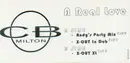 12inch Vinyl Single - CB Milton - A Real Love - Sticker Sleeve