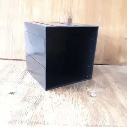 CD-Box - in schwarz, für 4 Doppel CDs + 1 einzel CD