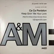 12inch Vinyl Single - Ce Ce Peniston - Keep Givin' Me Your Love - D.J.Promo