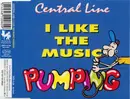 CD Single - Central Line - I Like The Music Pumping