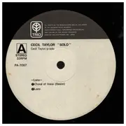 LP - Cecil Taylor - Solo - + Booklet