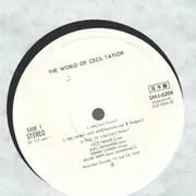LP - Cecil Taylor - The World Of Cecil Taylor - promo+insert