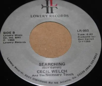 Cecil Welch And The Necessary Touch - The Most Necessary Touch