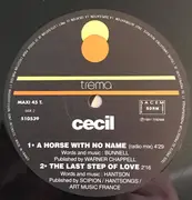 12inch Vinyl Single - Cecil - A Horse With No Name