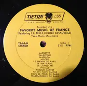 LP - Cecile Chauveau - Favorite Music Of France