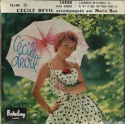 7inch Vinyl Single - Cécile Devile - 3 - Sarah - EP