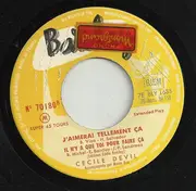 7inch Vinyl Single - Cécile Devile - 3 - Sarah - EP