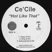 12inch Vinyl Single - Ce'Cile - Hot Like That