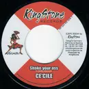 7inch Vinyl Single - Ce'Cile / Lazy Youth - Shake Your Ass / Ich Bin Wie Ich Bin