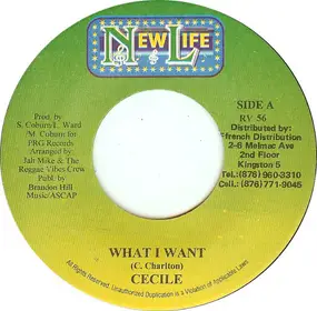 Ce'cile - What I Want