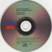 CD - Cecilia Bartoli , James Levine - An Italian Songbook