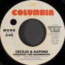 7inch Vinyl Single - Cecilio & Kapono - Goodnight & Goodmorning - Promo