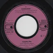 7inch Vinyl Single - Celebration - Country Pie / Getting Hungry
