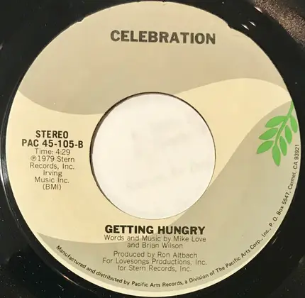 Celebration - Starbaby / Getting Hungry
