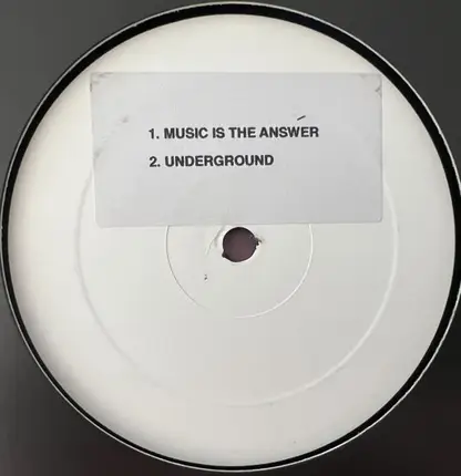 Celeda - Music Is The Answer / Underground