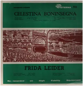 Celestina Boninsegna - Frida Leider