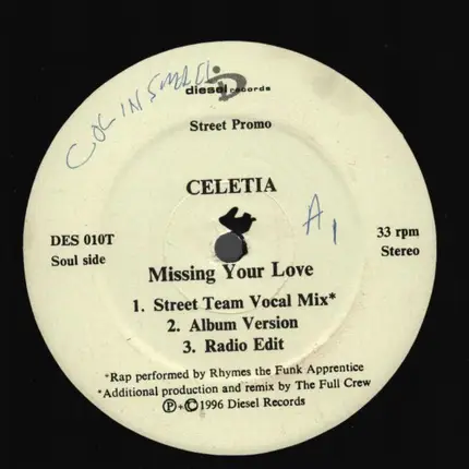 Celetia - Missing Your Love