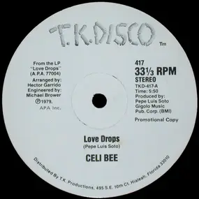 Celi Bee - Love Drops / Can't Let You Go