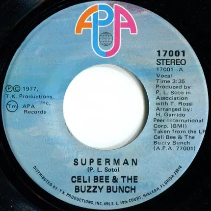 Celi Bee & The Buzzy Bunch - Superman