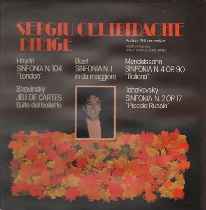 Celibidache - Dirige Sinfonia N.104 / Sinfonia N.1 / .. (Haydn, Bizet,..)