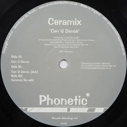 Ceramix - Can U Dance