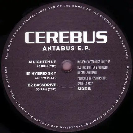 Cerebus - Antabus E.P.