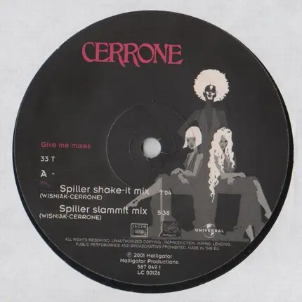 Cerrone - Give Me Mixes