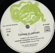 Double LP - Cerrone - In Concert - GIMMICK SLEEVE