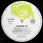 LP - Cerrone - Cerrone VII - You Are The One - with poster