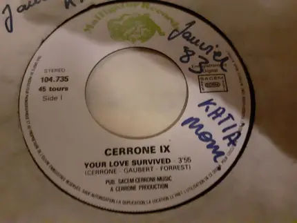 Cerrone - Freak Connection
