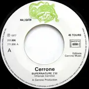 7inch Vinyl Single - Cerrone - Supernature