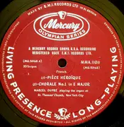 LP - César Franck / Marcel Dupré - Pièce Héroïque / Three Chorales - Mono