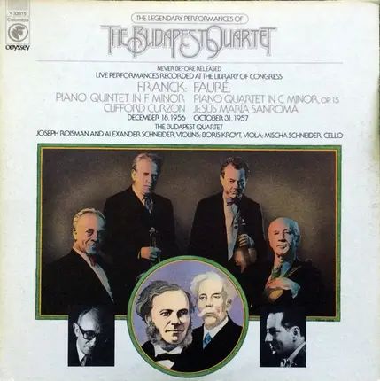 Franck, Fauré - Frank:Piano Quintet In F Minor / Piano Quartet In C Minor, Op.15