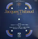 LP - Franck, Fauré - Sonatas For Violin & Piano (Jacques Thibaud) - Mono