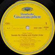 LP - César Franck / Karol Szymanowski - Kaja Danczowska · Krystian Zimerman - Violinsonate /  Mythen
