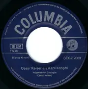 7inch Vinyl Single - César Keiser - Karli Knöpfli