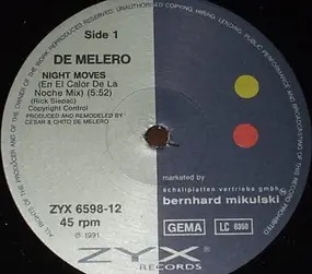 De Melero - Night Moves