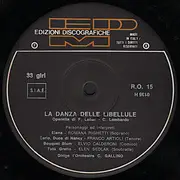 LP - Cesare Gallino - La Danza Delle Libellule / Federica