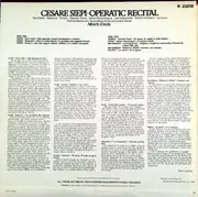 LP - Cesare Siepi , Orchestra dell'Accademia Nazionale di Santa Cecilia , Alberto Erede - Operatic Recital (Don Carlo • Nabucco • Ernani • Salvator Rosa • Simon Boccanegra • Les Huguenots • Robert Le Diable • La Juive)